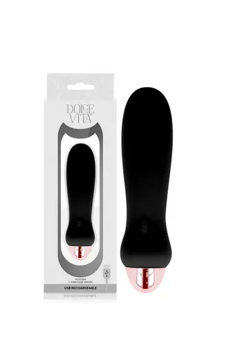 Rechargeable Dolce Vita Vibrators: Soft Silicone and Powerful