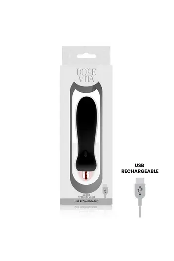 Rechargeable Dolce Vita Vibrators: Soft Silicone and Powerful