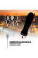 Rechargeable Dolce Vita Vibrators: Soft Silicone and Powerful