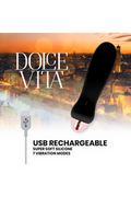 Vibratori Ricaricabili Dolce Vita: Silicone Morbido e Potente