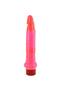 Vibratore Anale Sottile Jelly Rosa