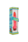 Vibratore Anale Sottile Jelly Rosa