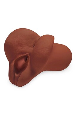Pick Your Pleasure Double Masturbator Brown