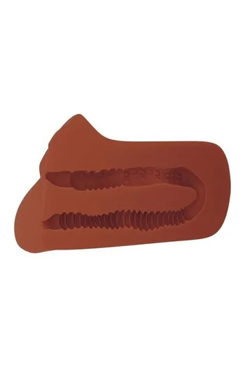 Pick Your Pleasure Double Masturbator Brown