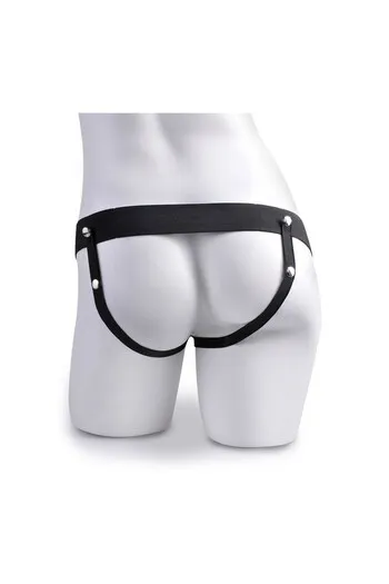 Harness with Realistic Ejaculating Dildo 22.9 cm