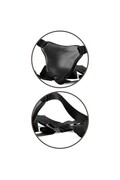 Kit Imbracatura Regolabile Elite Deluxe con Anello con Testicoli e Dildo 20.3 cm